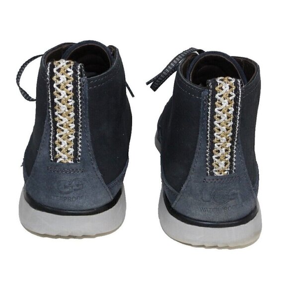 UGG Energ Treadlite dk blue suede leather waterproof chukka boots shoes men\'s 11